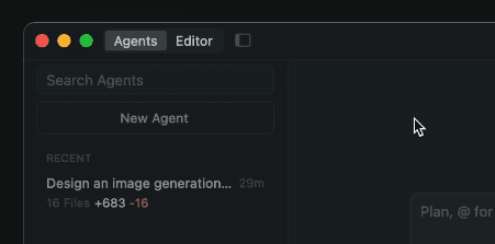 New agents mode