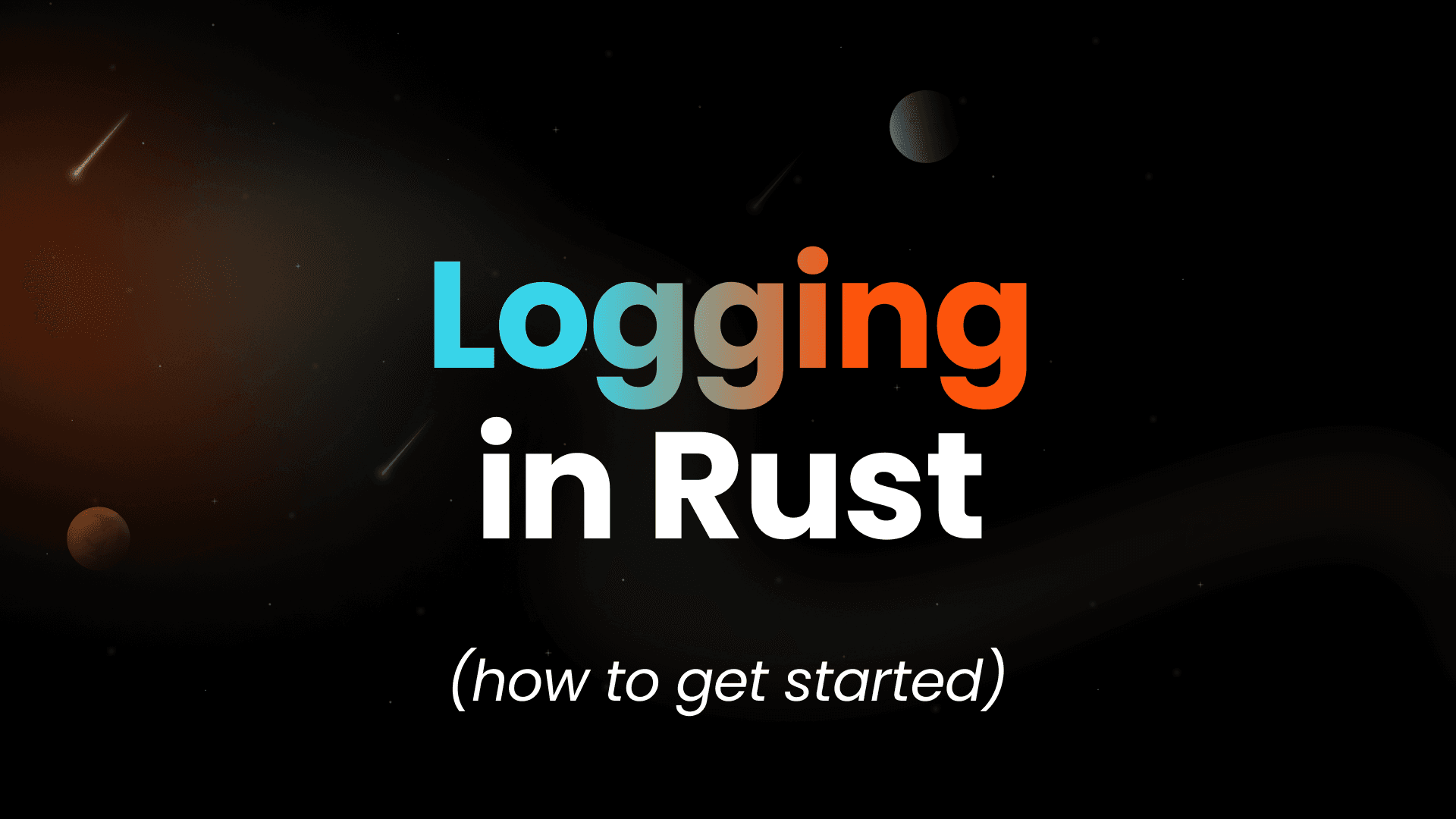 Logging in Rust (2025)