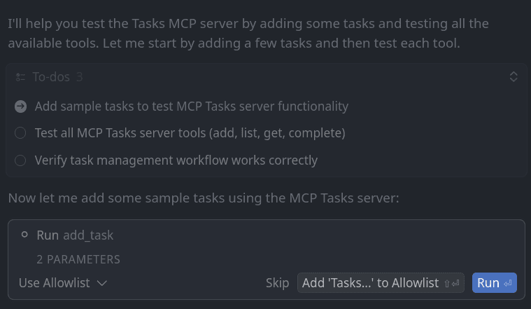 MCP Tool Call